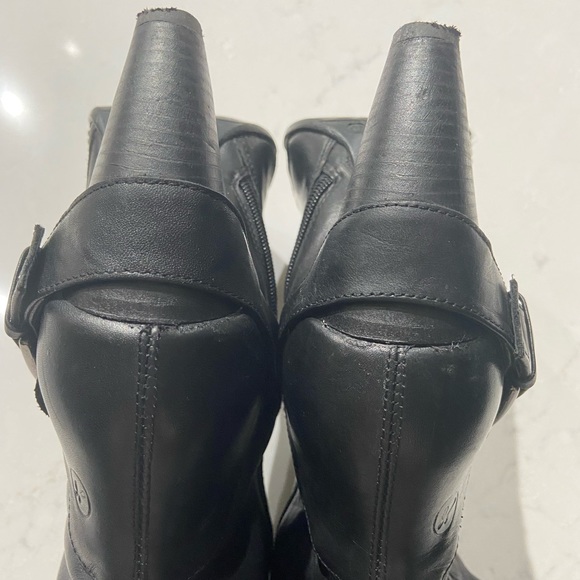 Bronx tall black leather boots - Size 8 - Picture 8 of 14